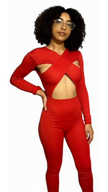 SHE SNATCHED JUMPSUIT